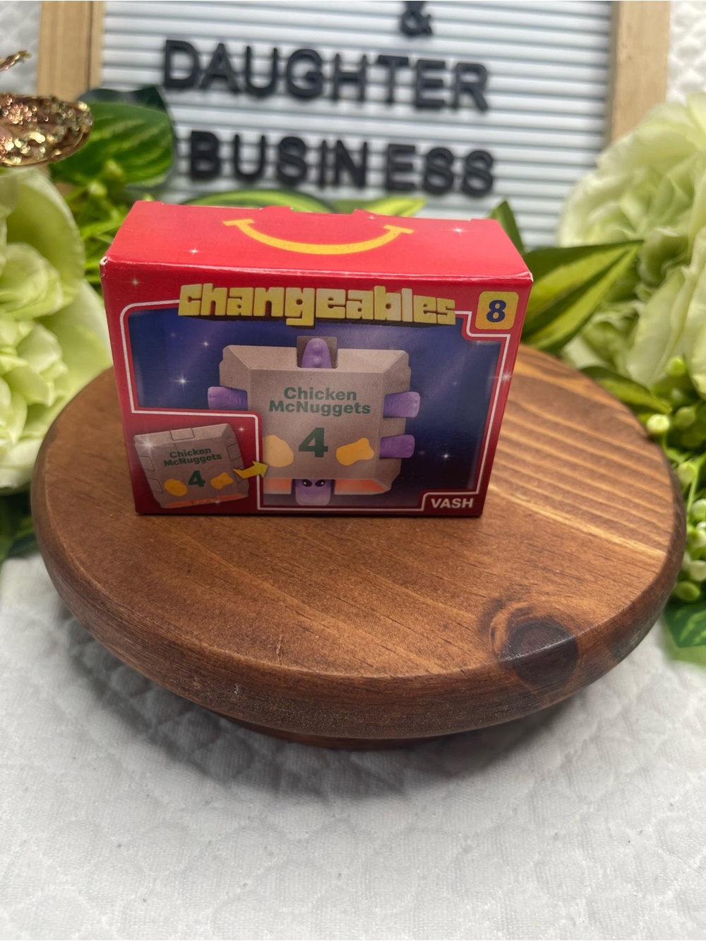 2026 McDonald’s Changeables #8 VASH McNuggets Happy Meal Toy New Open Box 2026 M